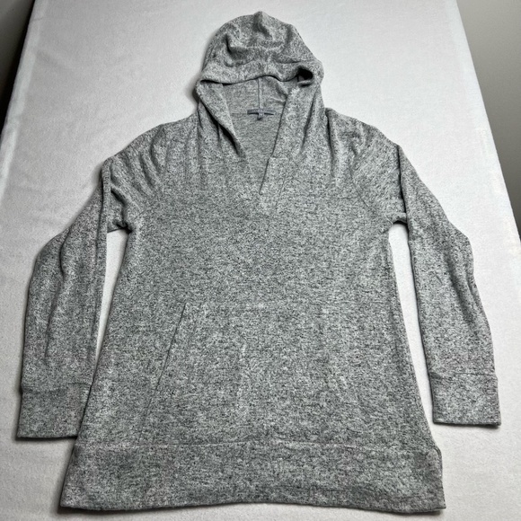 Lemon Tart Womens Small Gray Super Soft Lightweight Comfy Knit Hoodie - Picture 1 of 11